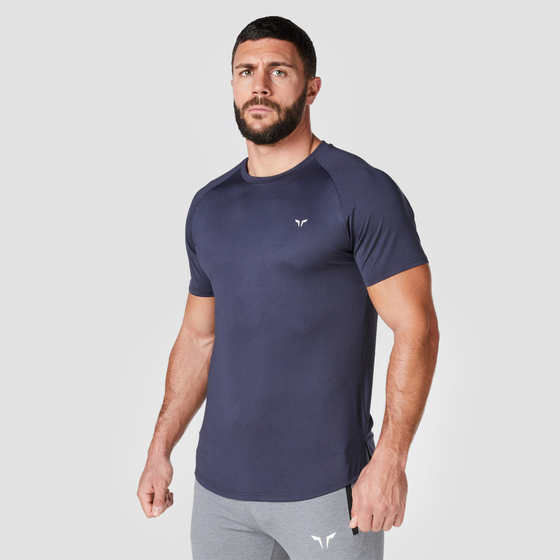CORE MESH TEE - CHARCOAL